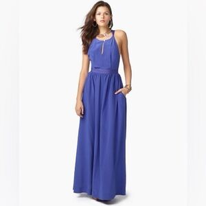 Juicy Couture Royal Blue Sleeveless Maxi Dress